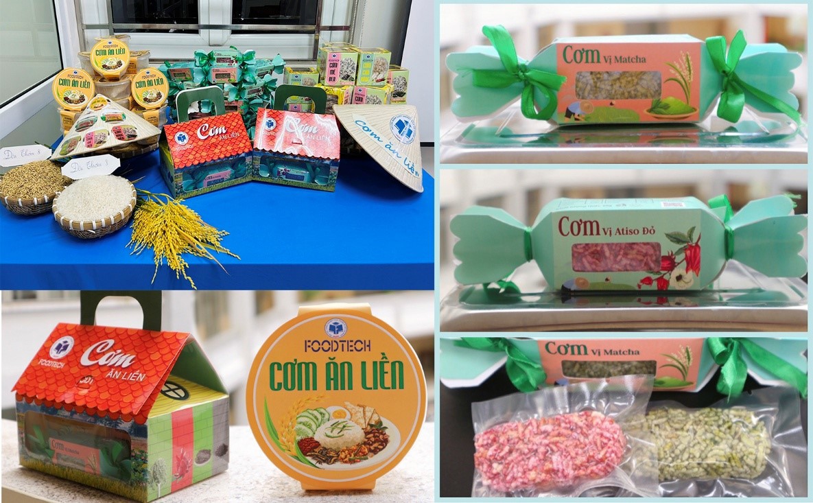 Quy trình sản xuất cơm ăn liền