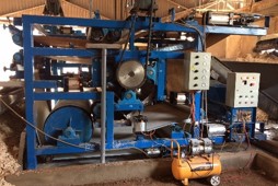 Dây chuyền thiết bị vắt sấy bã sắn