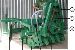 Hệ thống thiết bị cơ giới hóa cây đậu phộng