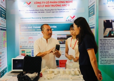 Công nghệ xử lý rác 'không đốt, không chôn lấp' tại Techmart HCM